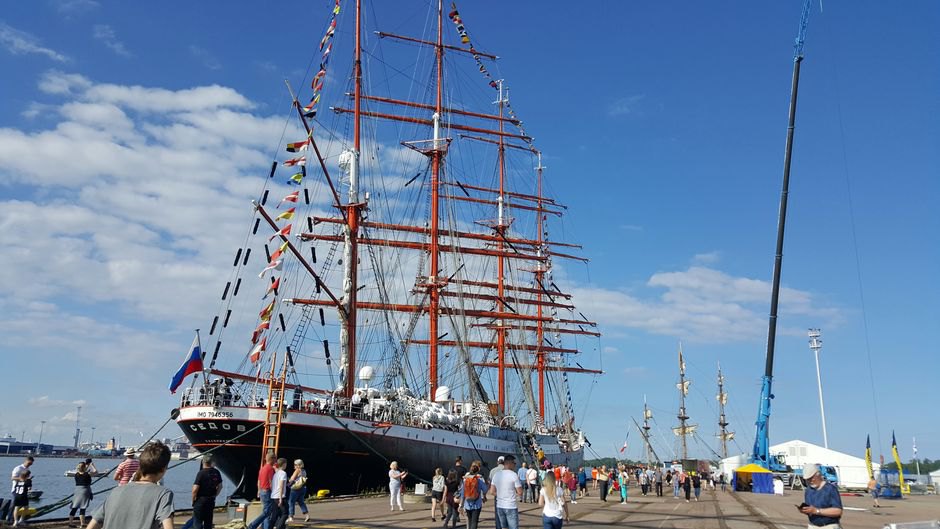 В Котка прохожит фестиваль «Морские дни Котка»