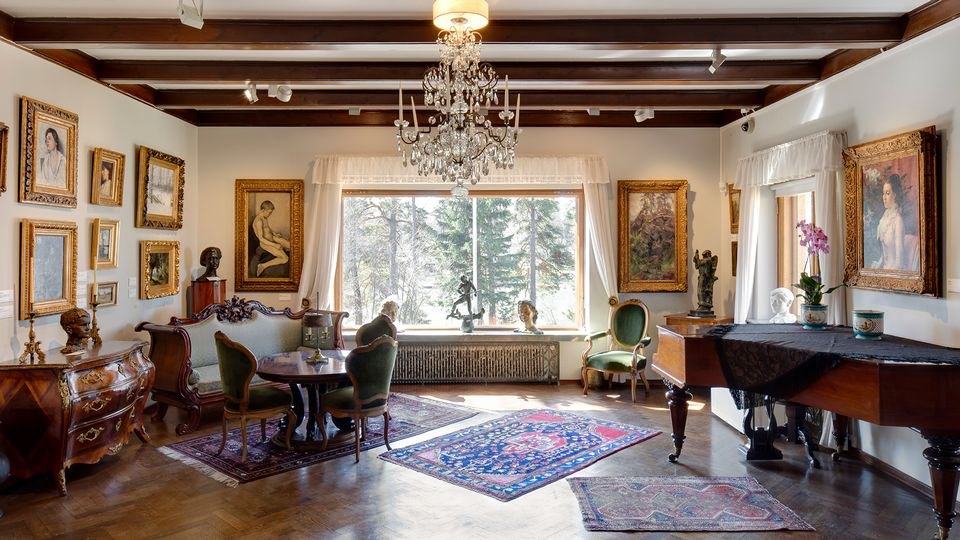 Villa Gyllenberg - самый красивый музей Финляндии