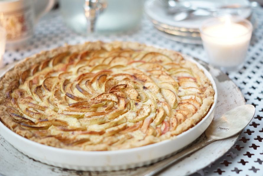 Яблочный пирог (Omenapiirakka)