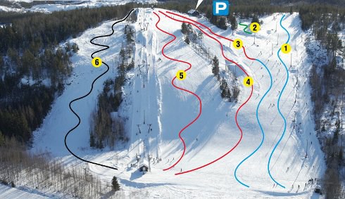 Карта склонов