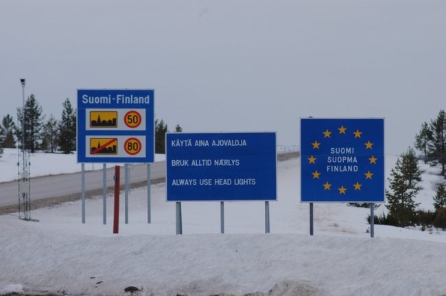 граница Финляндии